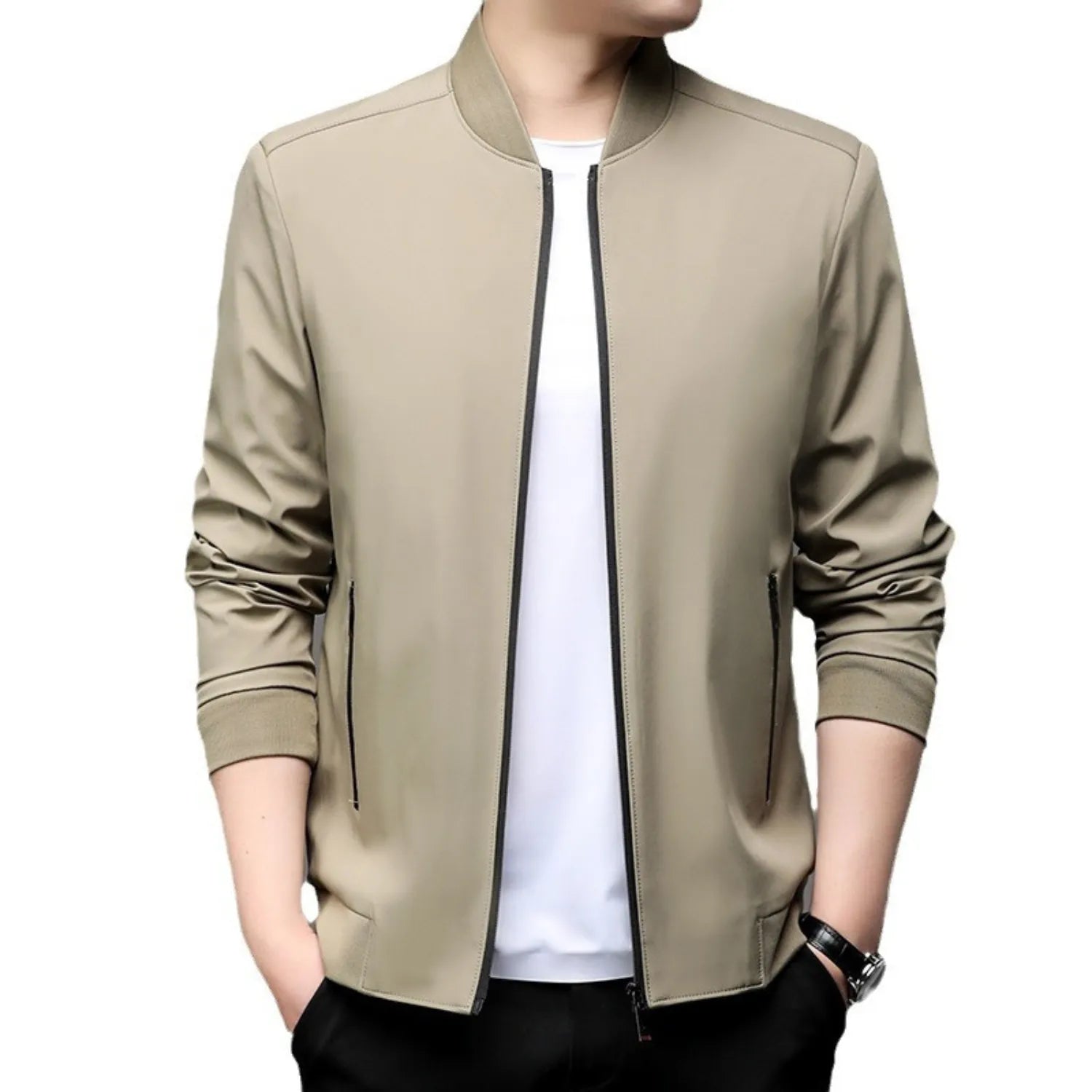 Modern Business Casual Jacket - Men's Tailored Fit