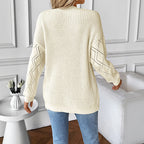 Lace Detail Knit Pullover